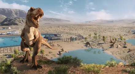 Jurassic World Evolution 2 Game Cover