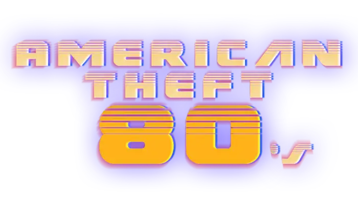 American Theft 80s Game Logo