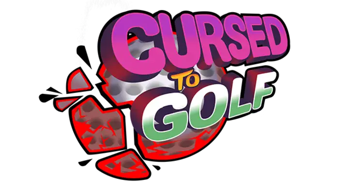 Cursed to Golf Game Logo