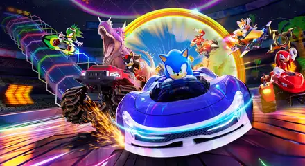 Sonic Racing: CrossWorlds Game Cover