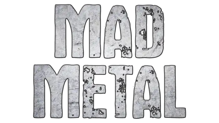 Mad Metal Game Logo