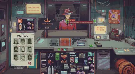 Probably Stolen - Cyberpunk Shopkeeper Sim Game Cover