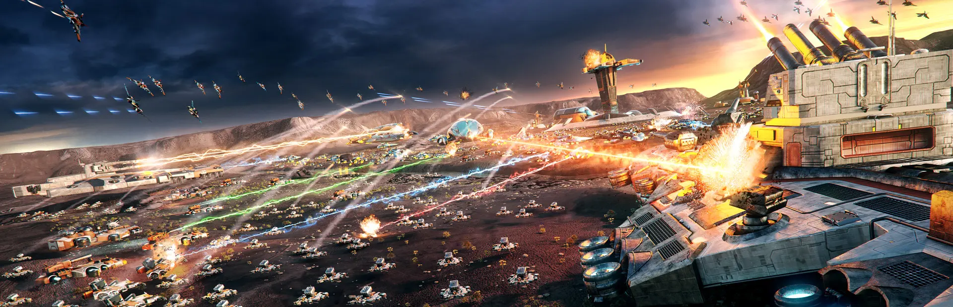 Ashes of the Singularity: Escalation background