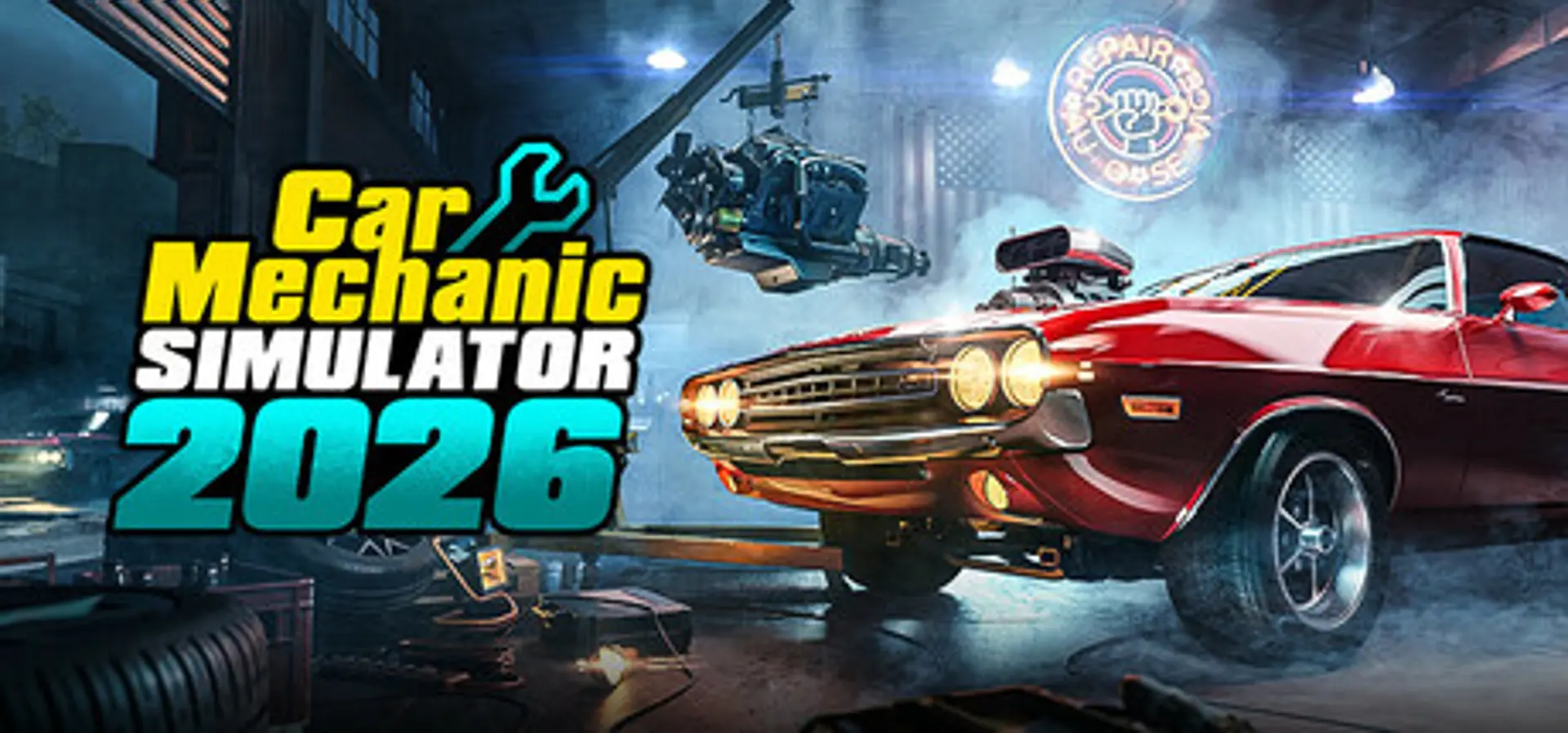 Car Mechanic Simulator 2026 background