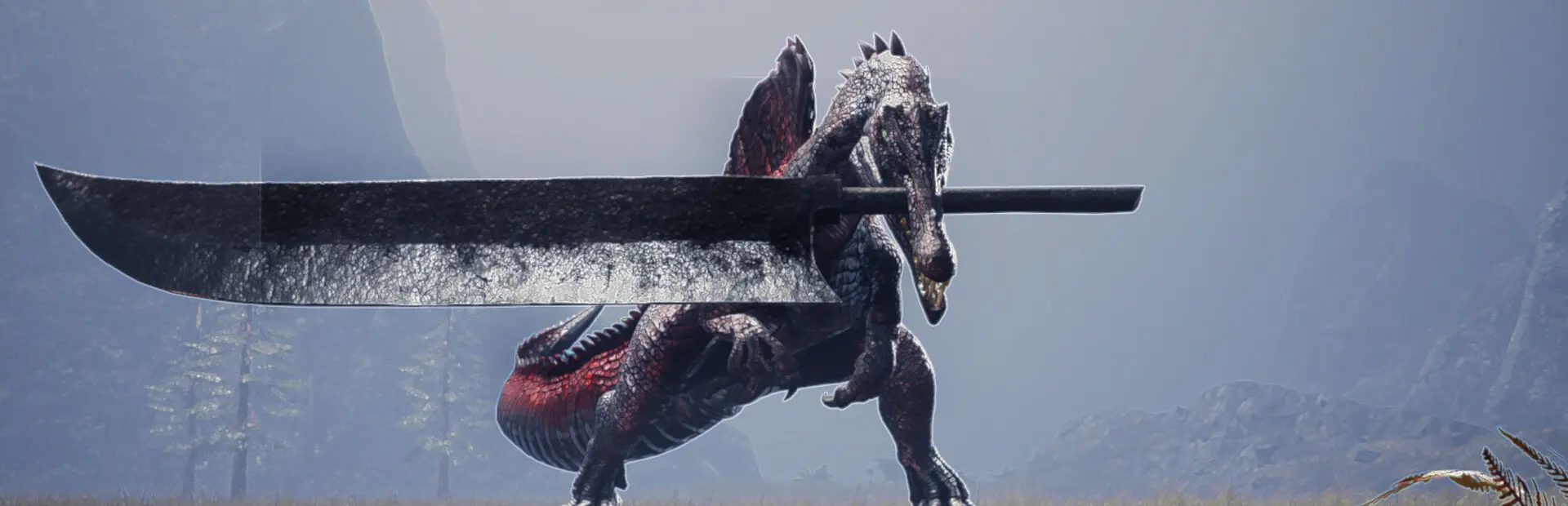 Dinoblade background