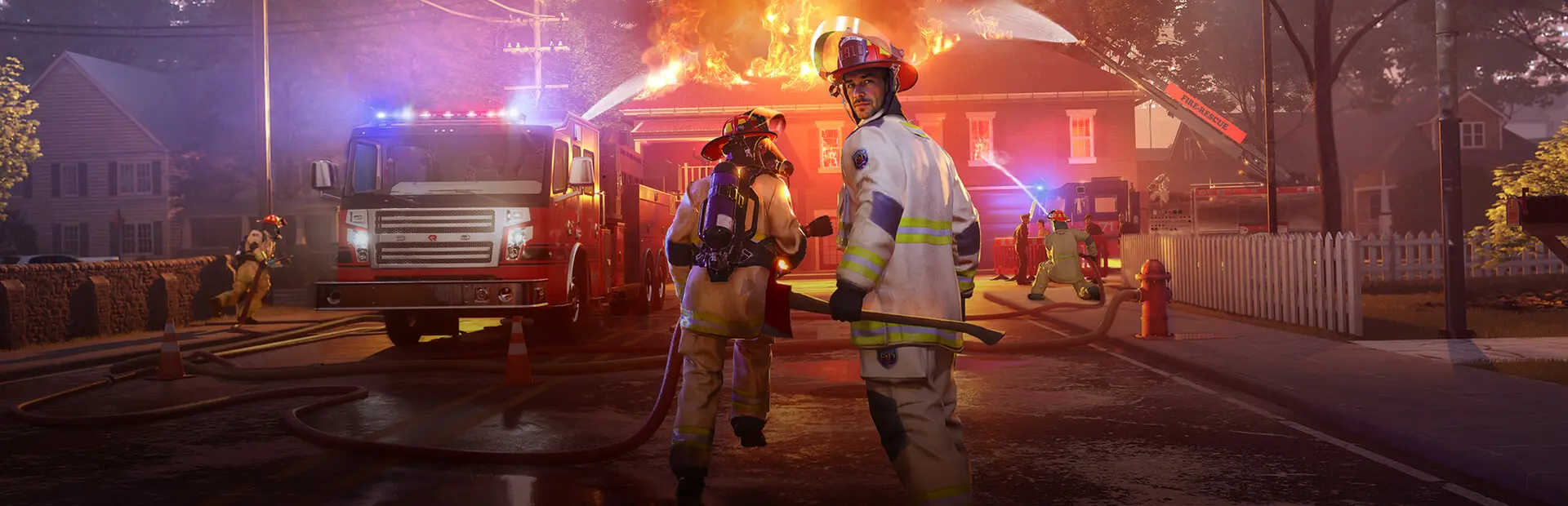 Firefighting Simulator: Ignite background
