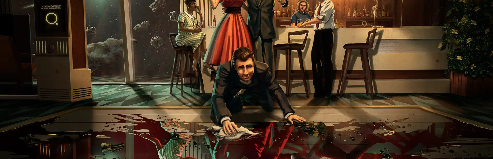 First Class Trouble background