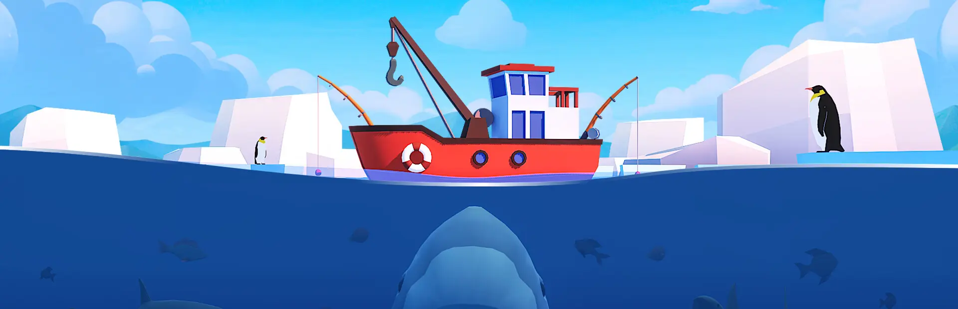 Fish Idle 2: Underwater Mystery background