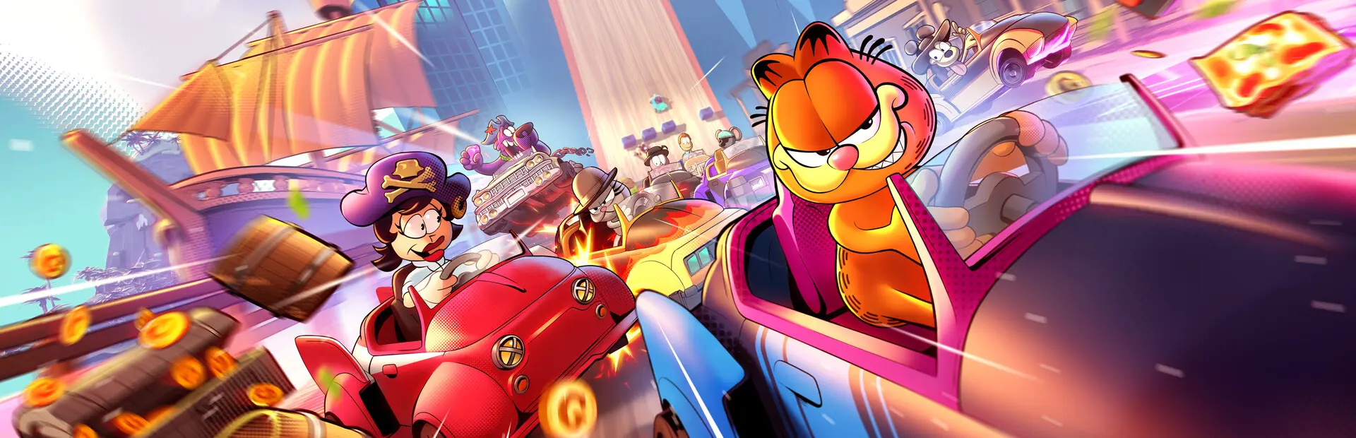 Garfield Kart 2 - All You Can Drift background