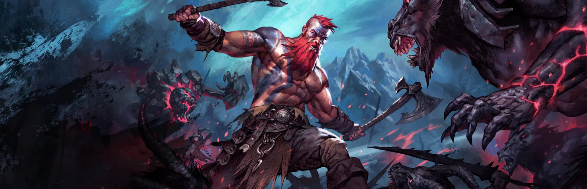 Jotunnslayer: Hordes of Hel background