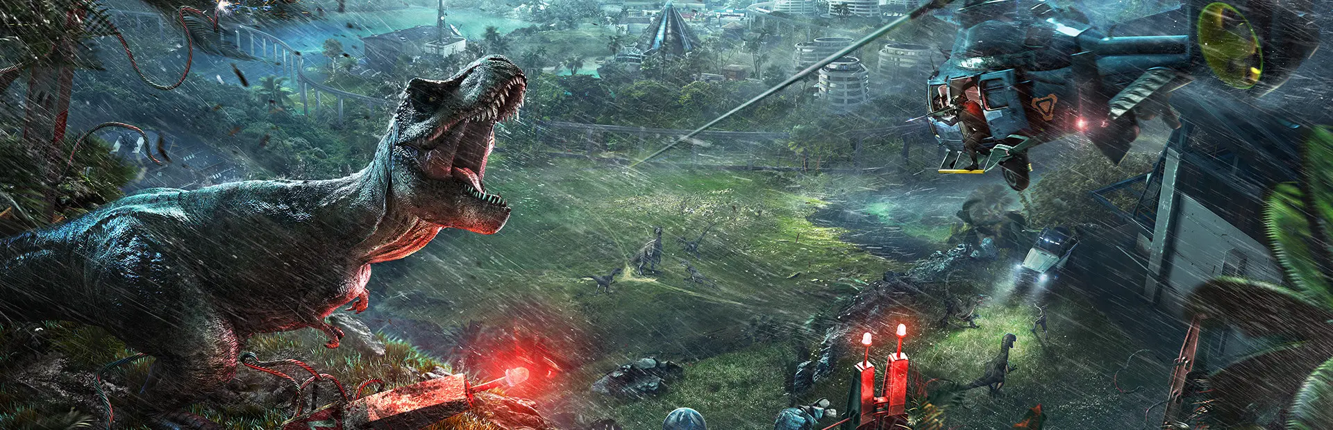 Jurassic World Evolution background