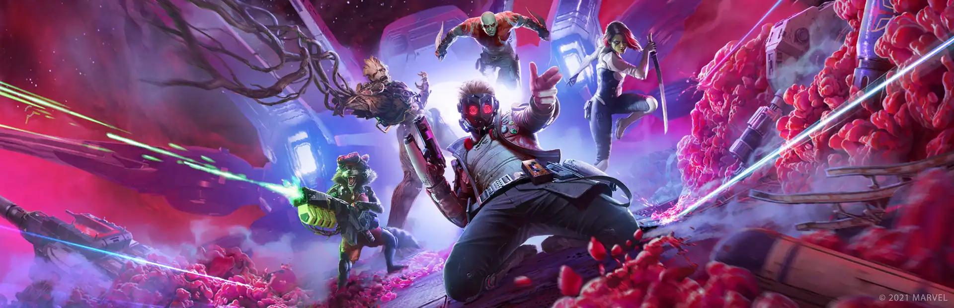 Marvel's Guardians of the Galaxy background