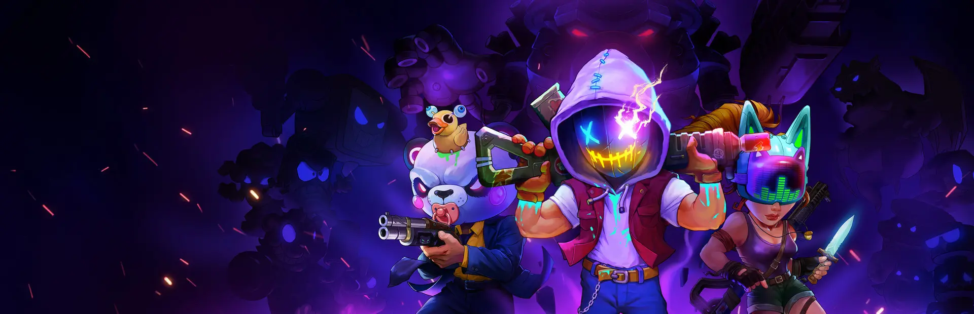 Neon Abyss background