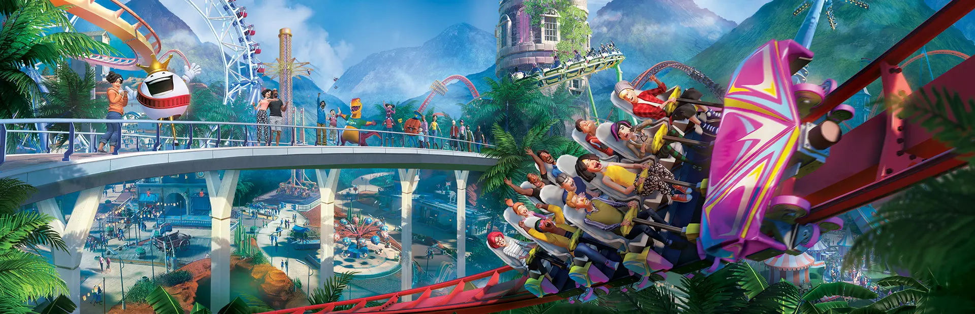 Planet Coaster background