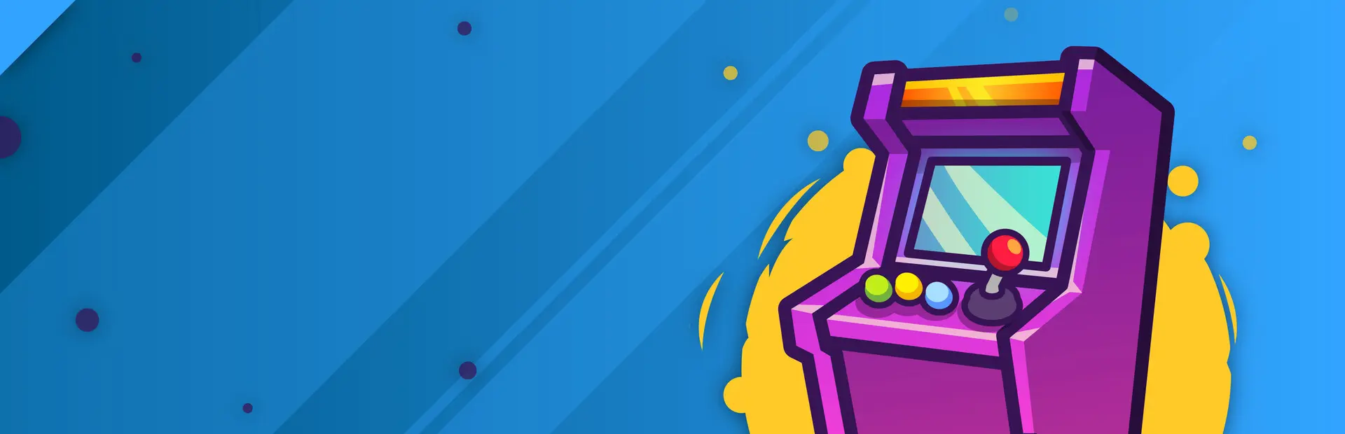 Retro Arcade Shop Simulator background