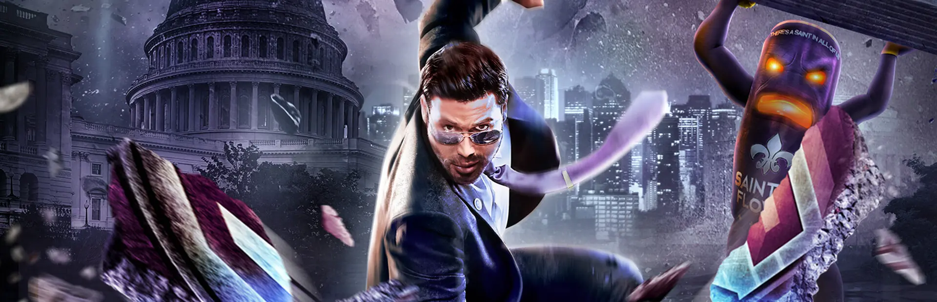 Saints Row IV: Re-Elected background
