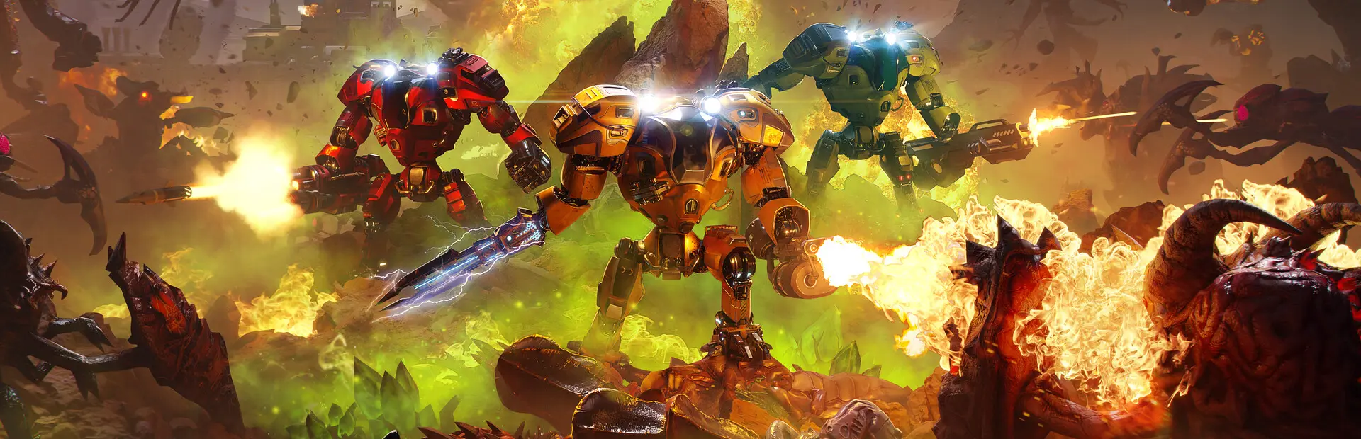 The Riftbreaker background