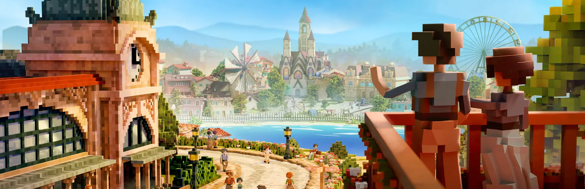 Town to City background