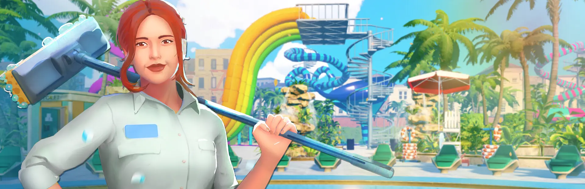 Waterpark Simulator background